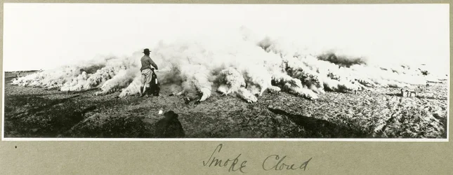 Røgsky, Sydpalæstina, september 1917